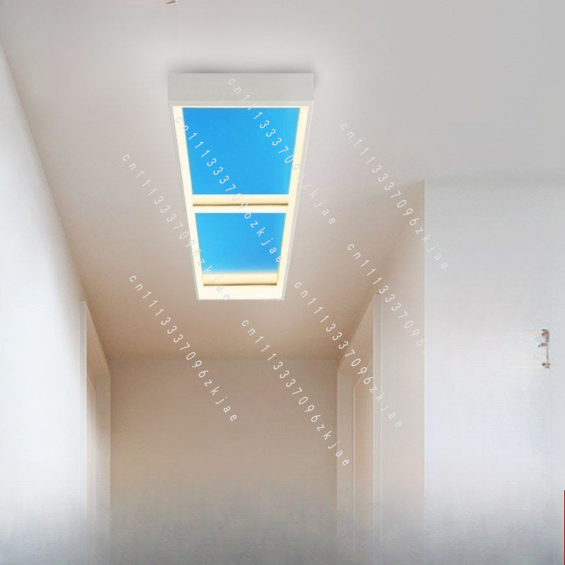 Lighting Effect Home Decor - Plafonnier LED moderne ultra-clair effet fenêtre