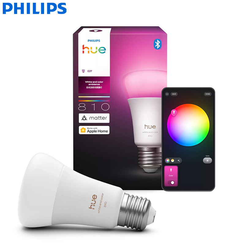 Philips Bulb Hue - Philips Hue E27 A60 810LM Ampoule