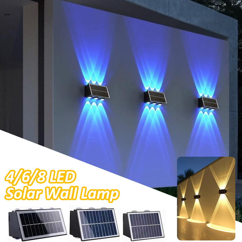 Garage Lighting Decor - Lumières solaires pour l'extérieur de clôture
