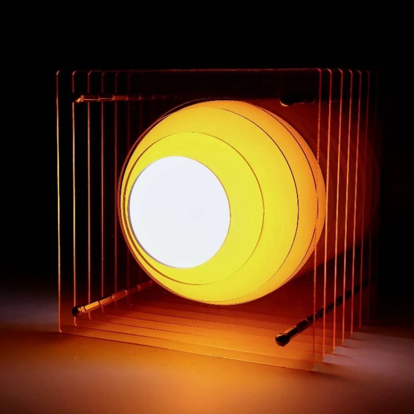 Lighting Decor For Room - Lampe lunaire en acrylique à mille