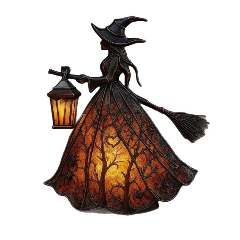 Lightings Decoration - Lampe de table en résine Sorcière