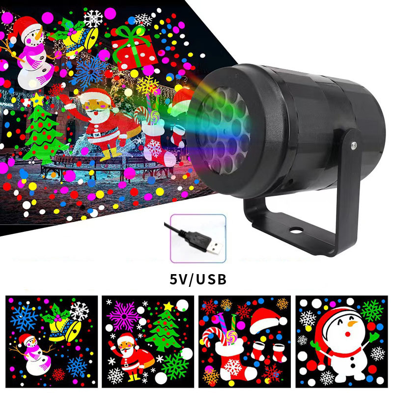 Lighting Effect Home Decor - Projecteur de flocon de neige de
