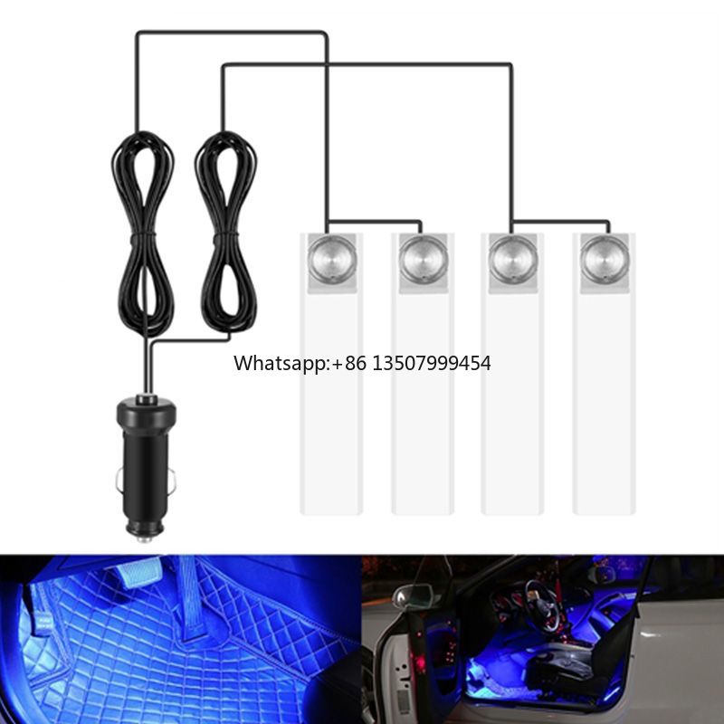 Lightings Decoration - Lampe d'ambiance pour voiture, 12 V,