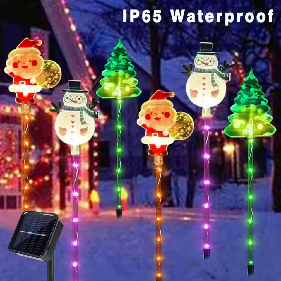 Lighting Tree Decor - 1 ensemble de lampes solaires de