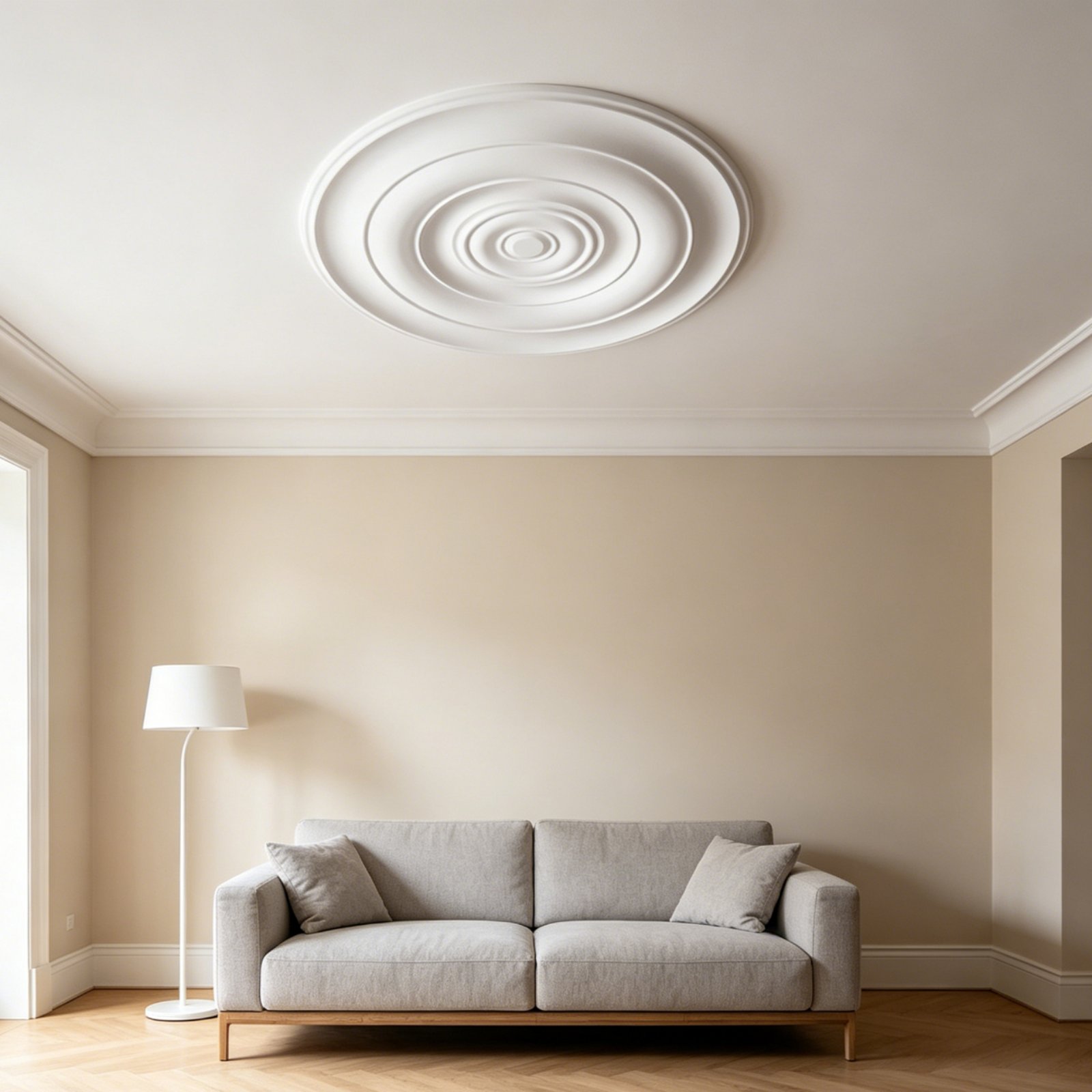 Lightings Decoration - Médaillon de plafond rond, design européen,