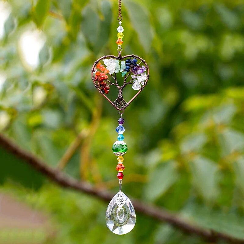 Lighting Decor Inc - Pendentif en verre de cristal arbre