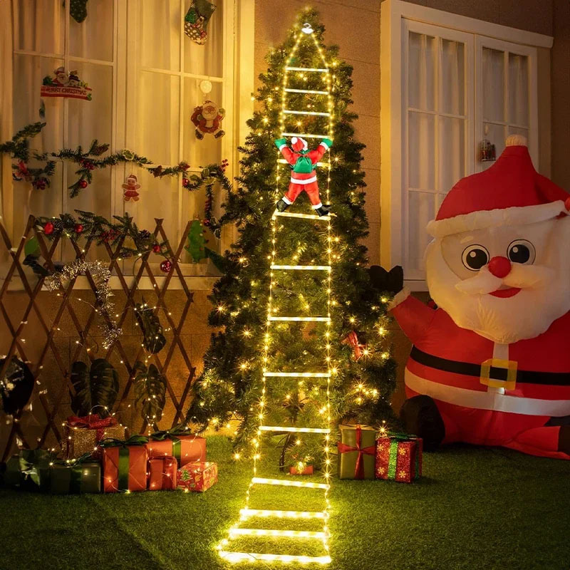 Lighting Tree Decor - Guirlande lumineuse LED de Noël, décorative,