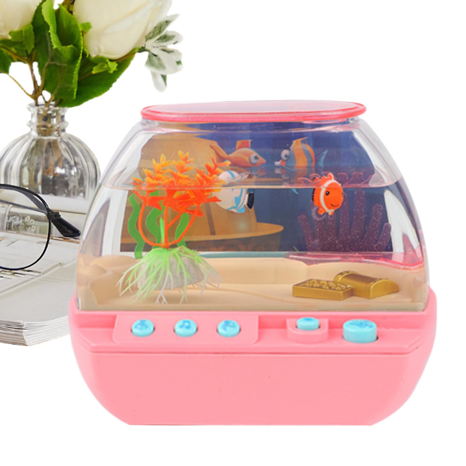 Lighting Decor For Room - Aquarium jouet décoratif avec musique et