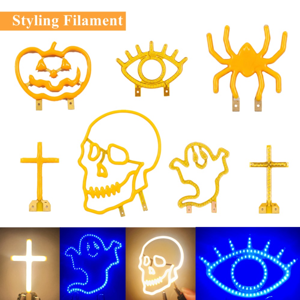 Lighting Tree Decor - Ampoule LED décorative à filament 3V,