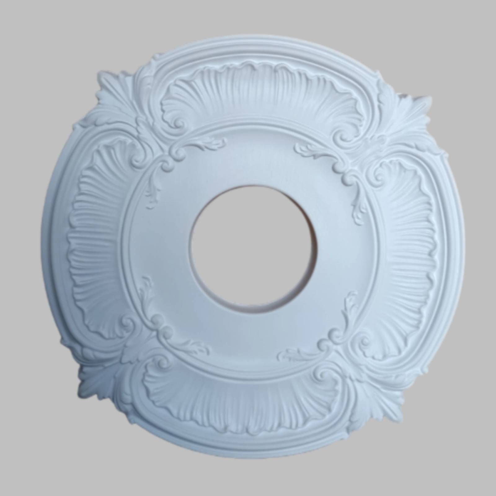 Lightings Decoration - Médaillon de plafond rond en PU,