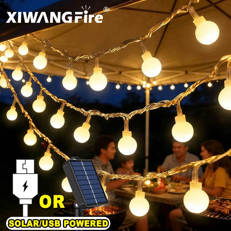 Guirlandes lumineuses solaires - Lighting Decor For Room avis et prix