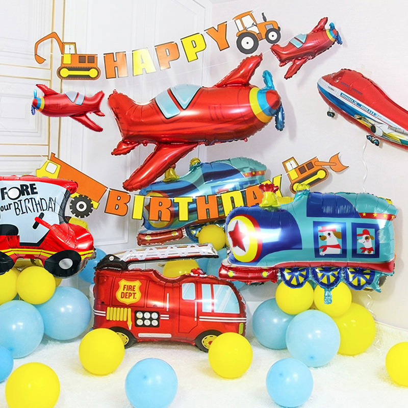 Ballons à hélium en aluminium  - Lighting Mcqueen Birthday Decor avis et prix