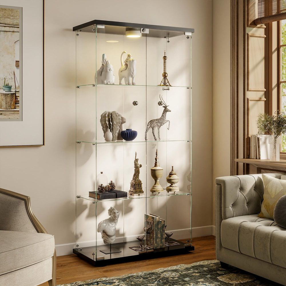 Vitrine avec éclairage LED et  - Lighting & Home Decor Studio Photos avis et prix
