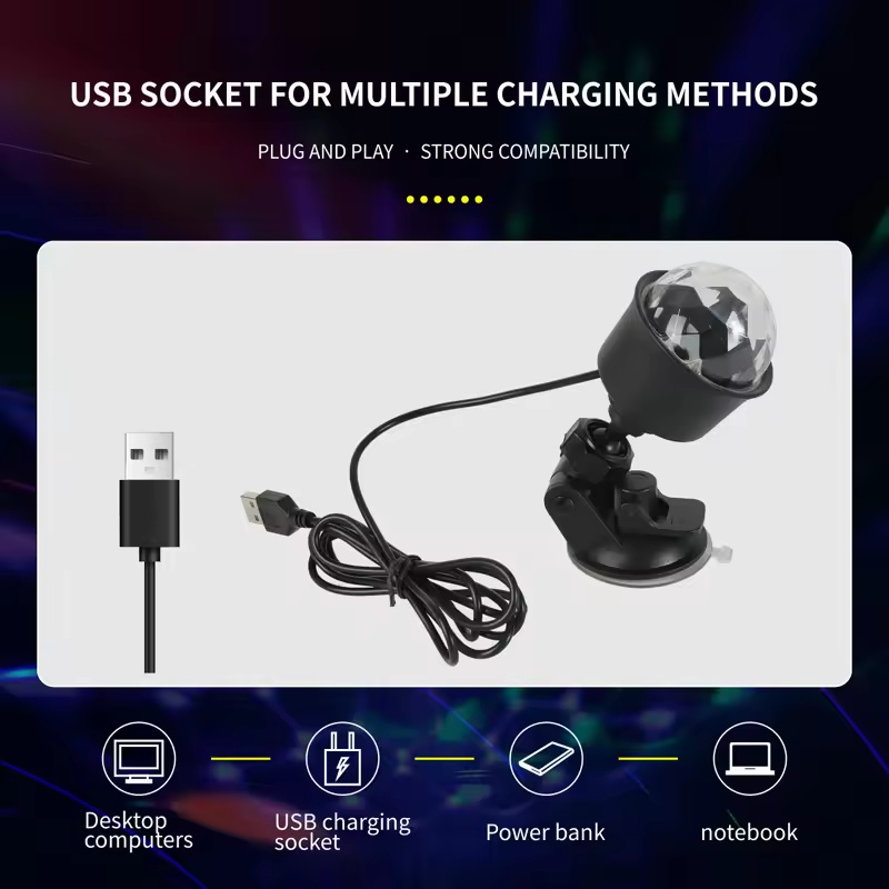 Boule lumineuse Disco LED acti - Lighting Effect Home Decor avis et prix