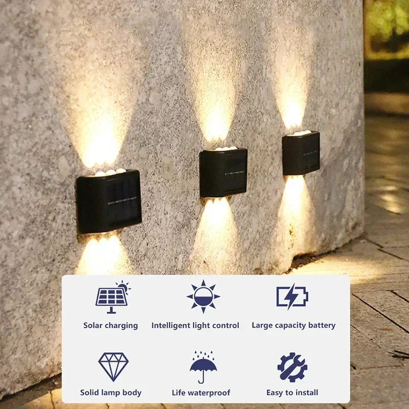 Lampe solaire LED extérieure é - Lightings Decoration avis et prix
