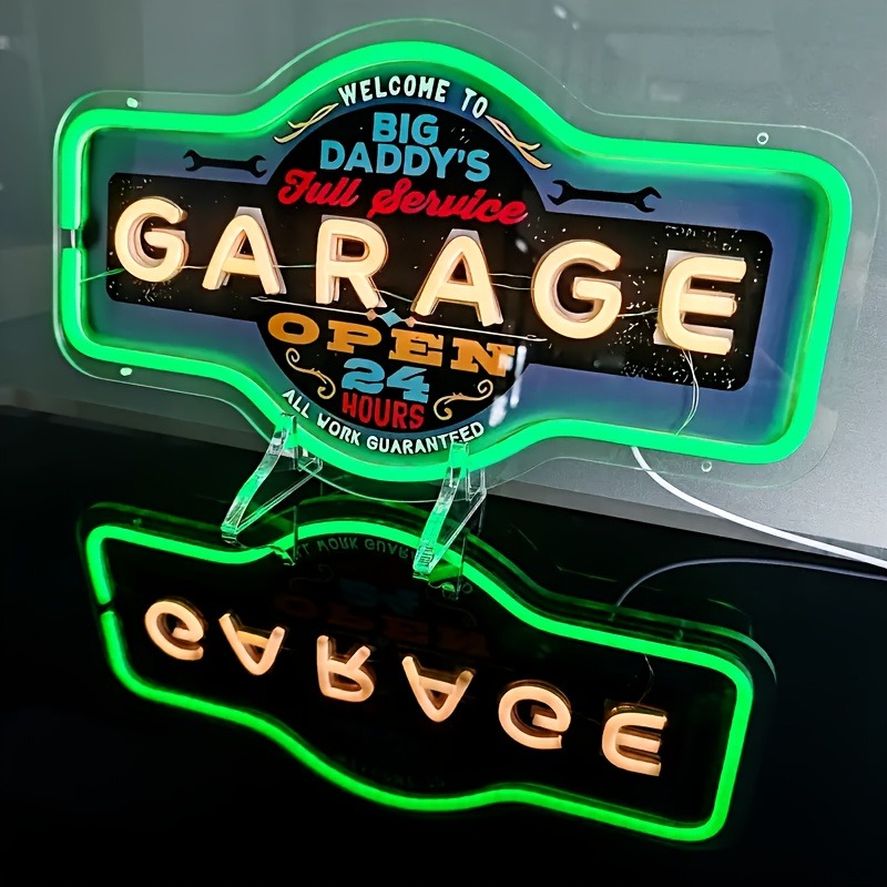 Enseigne au néon LED pour Gara - Garage Lighting Decor avis et prix