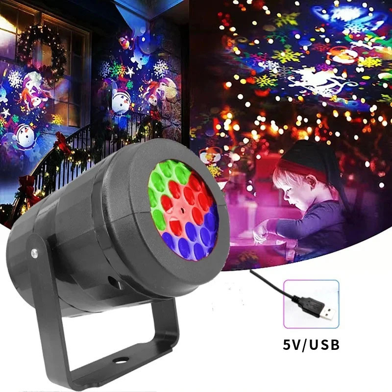 Projecteur de flocon de neige  - Lighting Effect Home Decor avis et prix