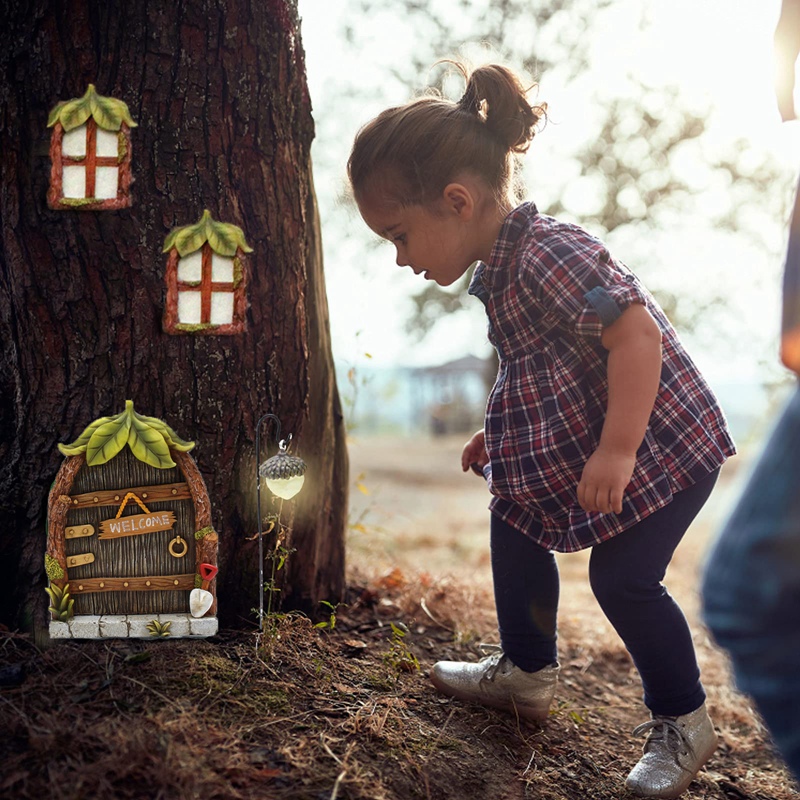 Miniature maison de fée et de  - Lighting Tree Decor avis et prix