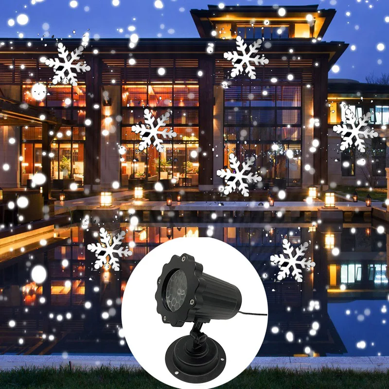 Projecteur laser flocon de nei - Lighting Effect Home Decor avis et prix