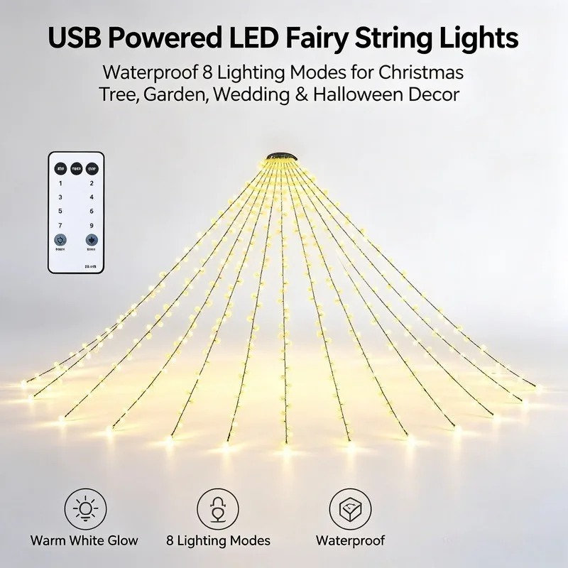 Guirlandes lumineuses LED USB  - Lighting Tree Decor avis et prix