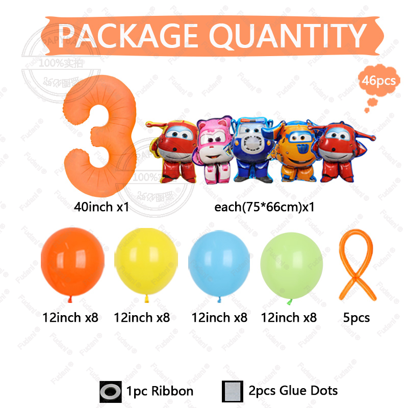 46 pièces Nouveaux Ballons en  - Lighting Mcqueen Birthday Decor avis et prix
