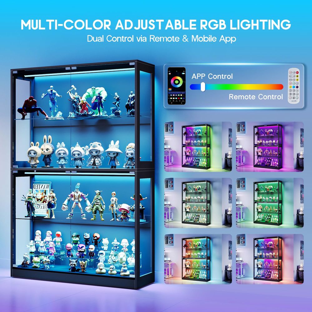 Armoire avec bandes lumineuses - Lighting & Home Decor Studio Photos avis et prix