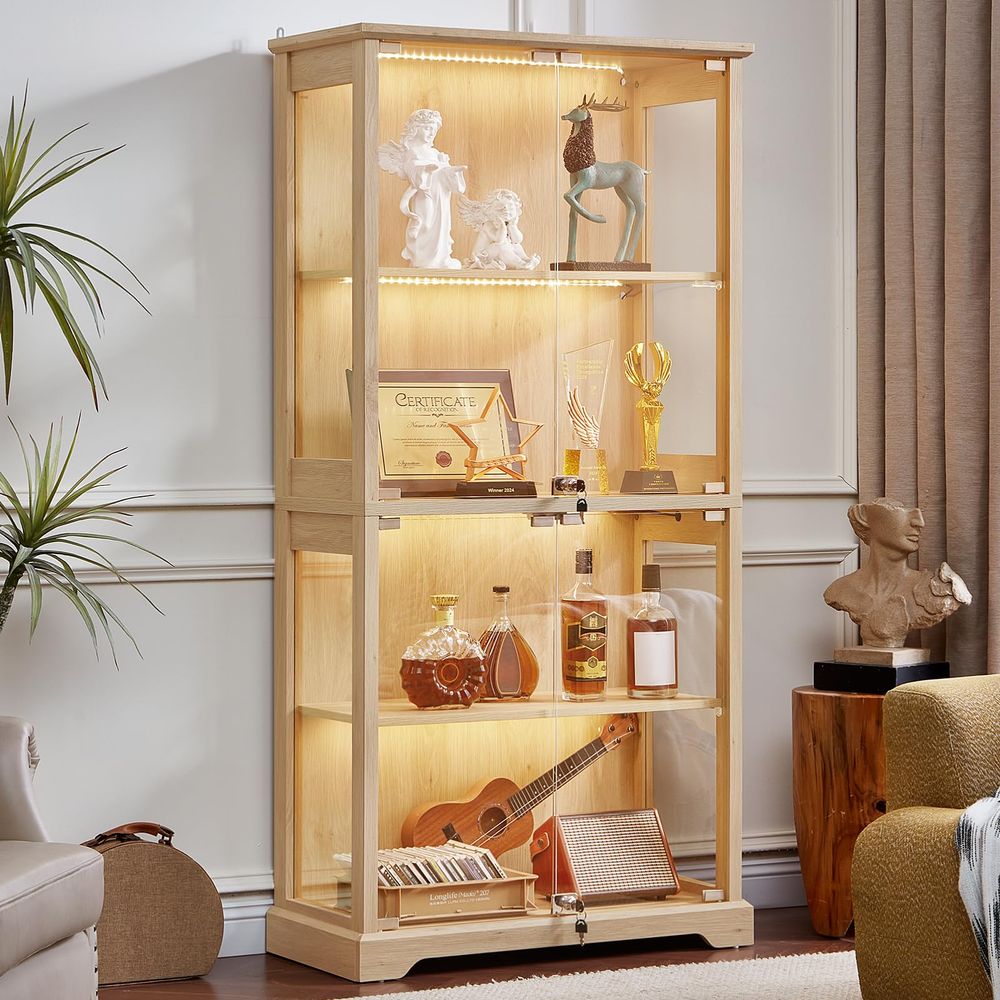 Vitrine en verre style farmhou - Lighting & Home Decor Studio Photos avis et prix