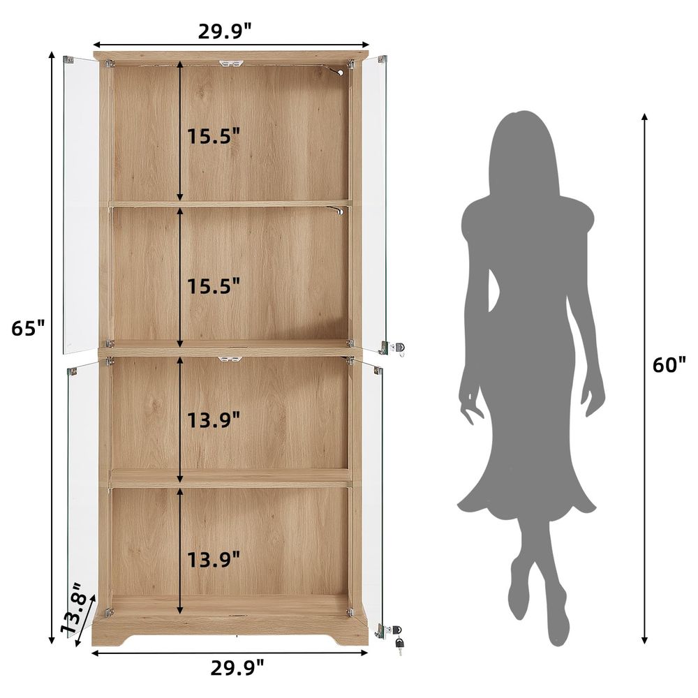 Vitrine en verre style farmhou - Lighting & Home Decor Studio Photos avis et prix