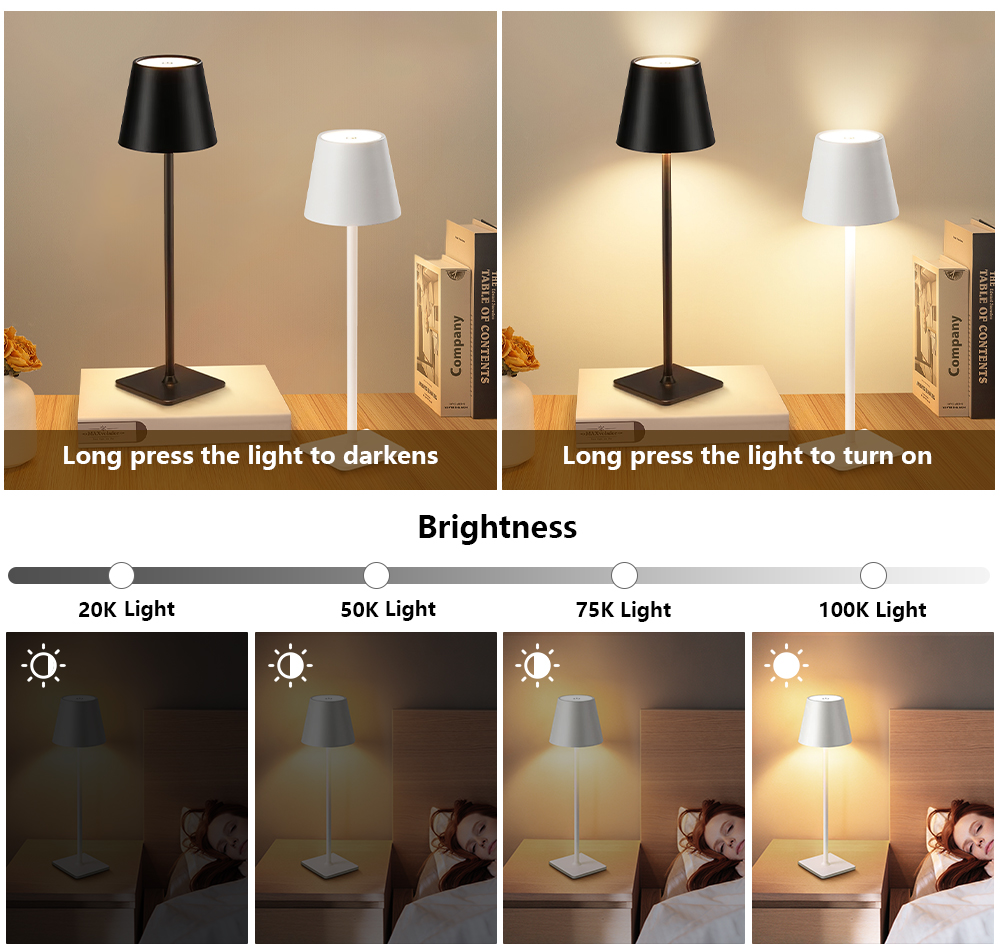 Lampe de bureau LED rechargeab - Lighting Decor For Room avis et prix